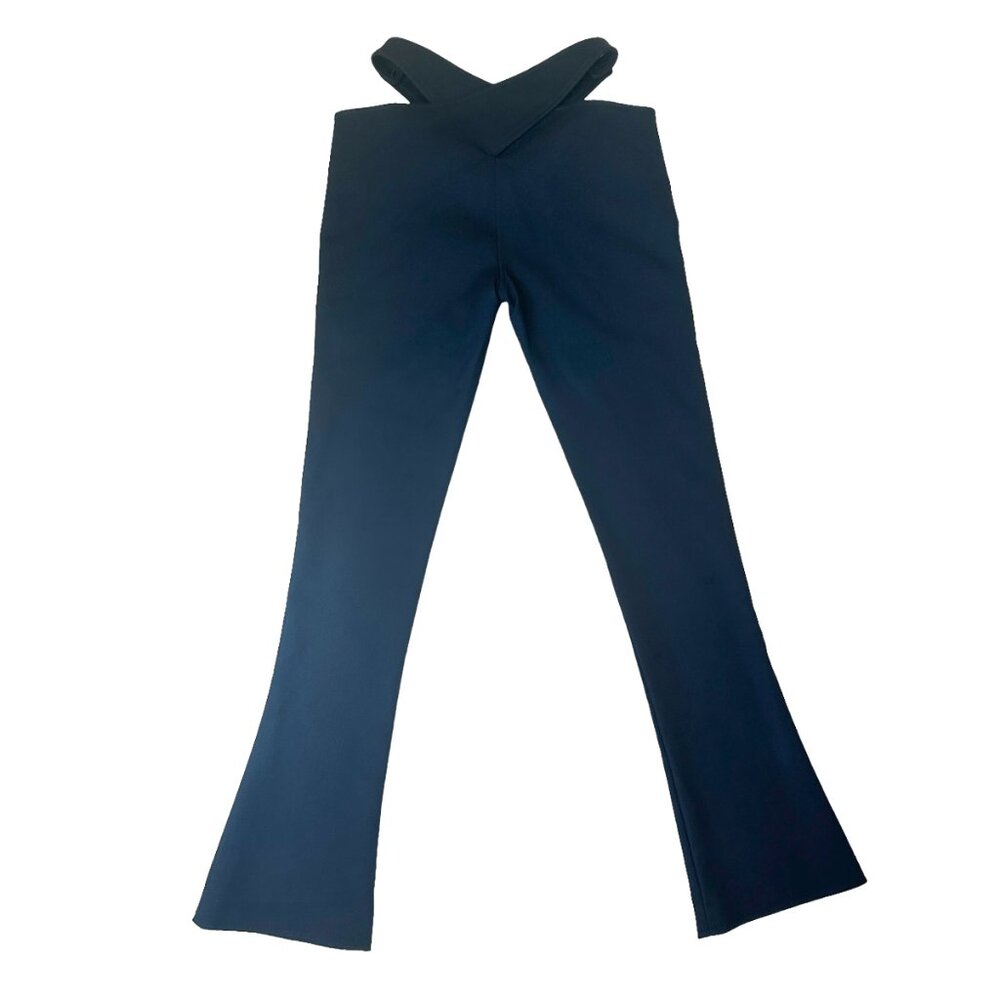 Courreges Black Cutout Pants - Picture 4 of 5